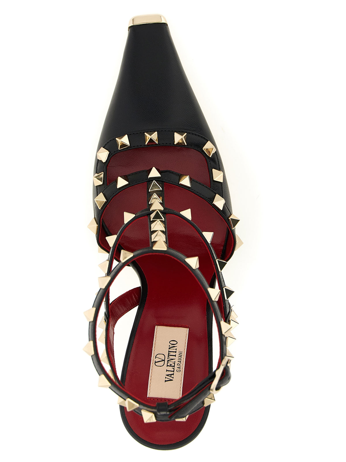 Valentino Garavani Schwarze High-Heel-Pumps aus Kalbsleder