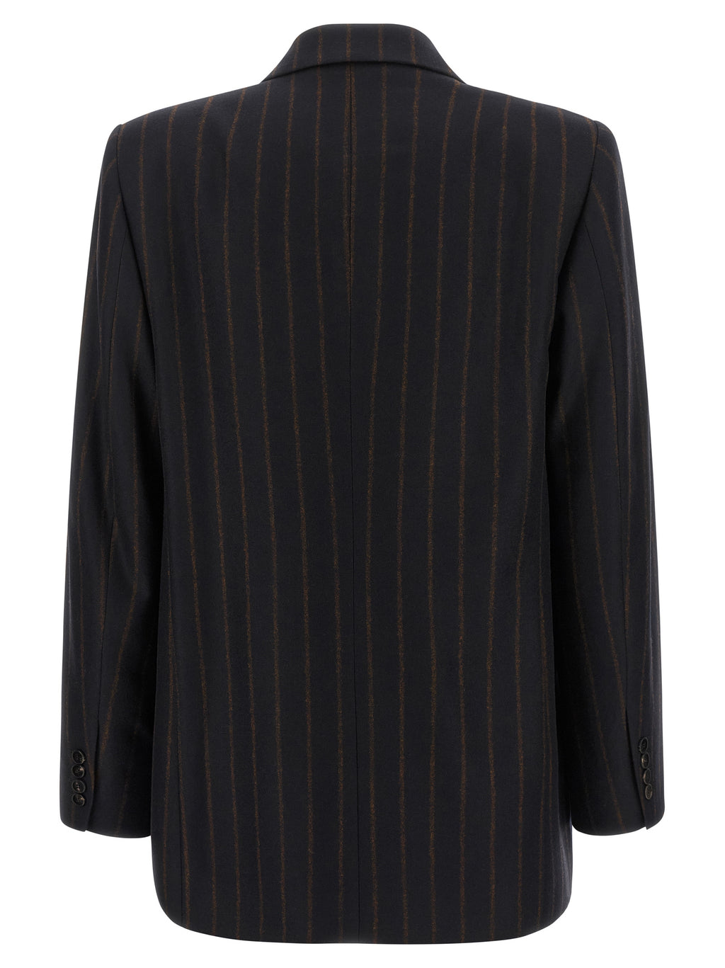 Alberto Biani Blauer Wollblazer