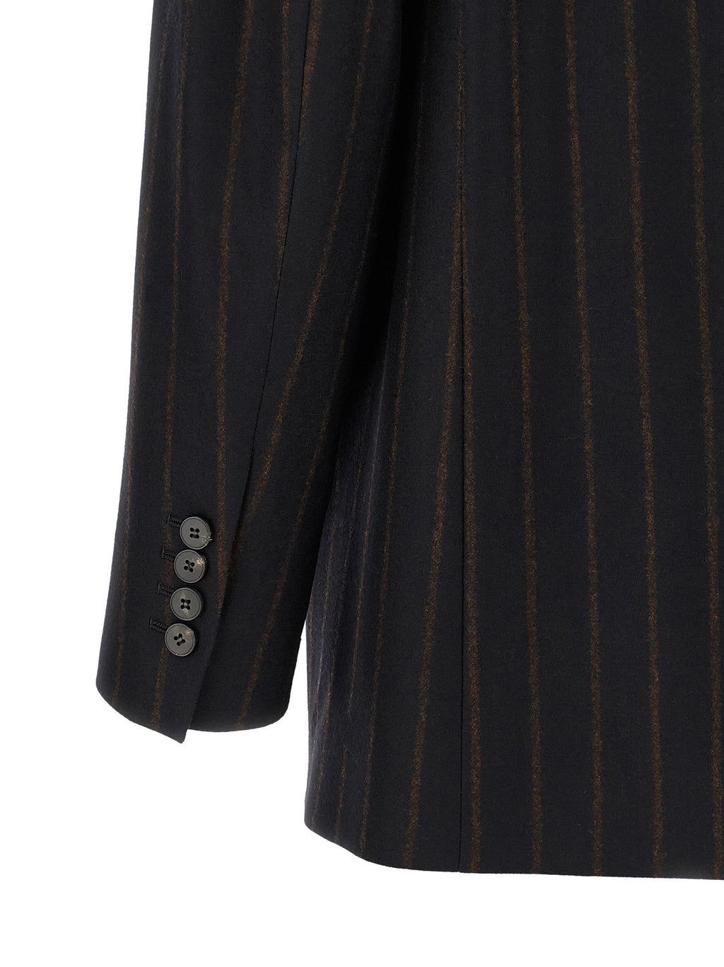 Alberto Biani Blauer Wollblazer