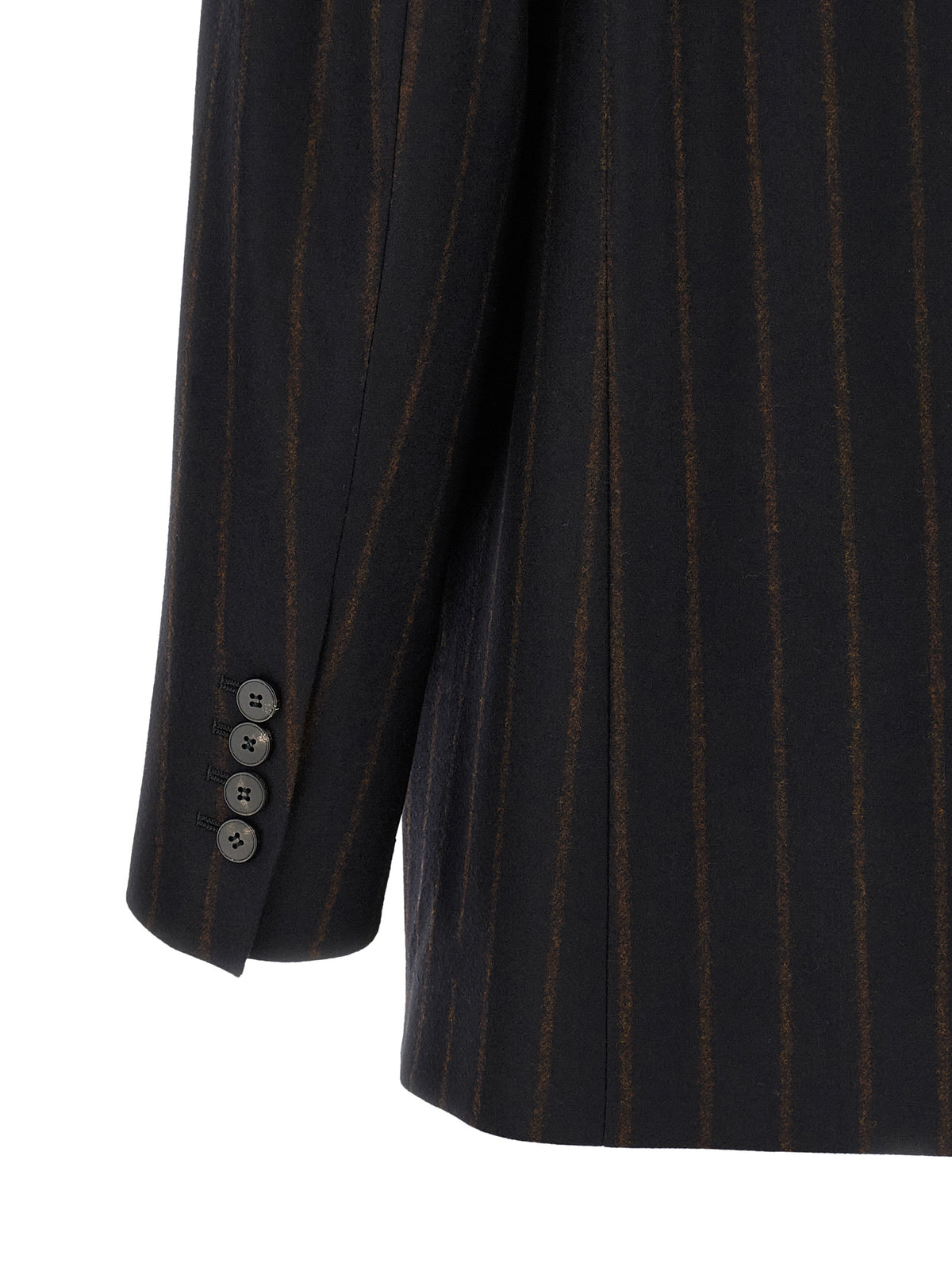 Alberto Biani Blauer Wollblazer