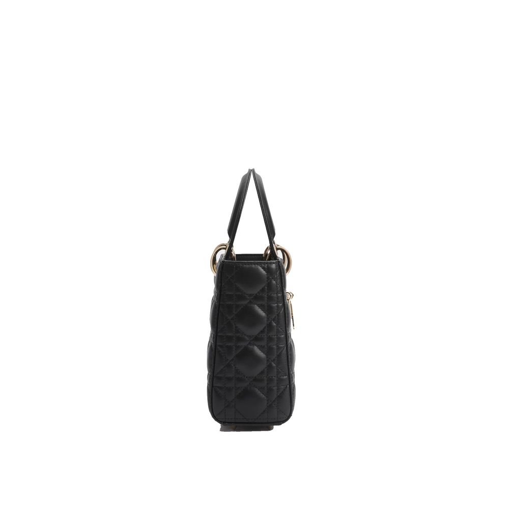 Dior Handtasche aus schwarzem Lammleder