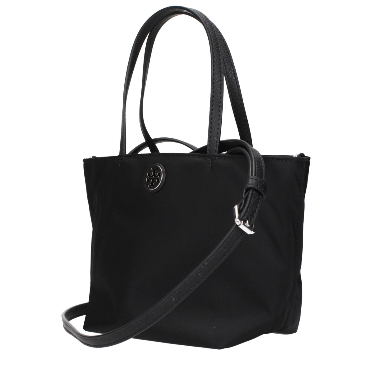 Tory Burch Schwarze Nylon-Handtasche