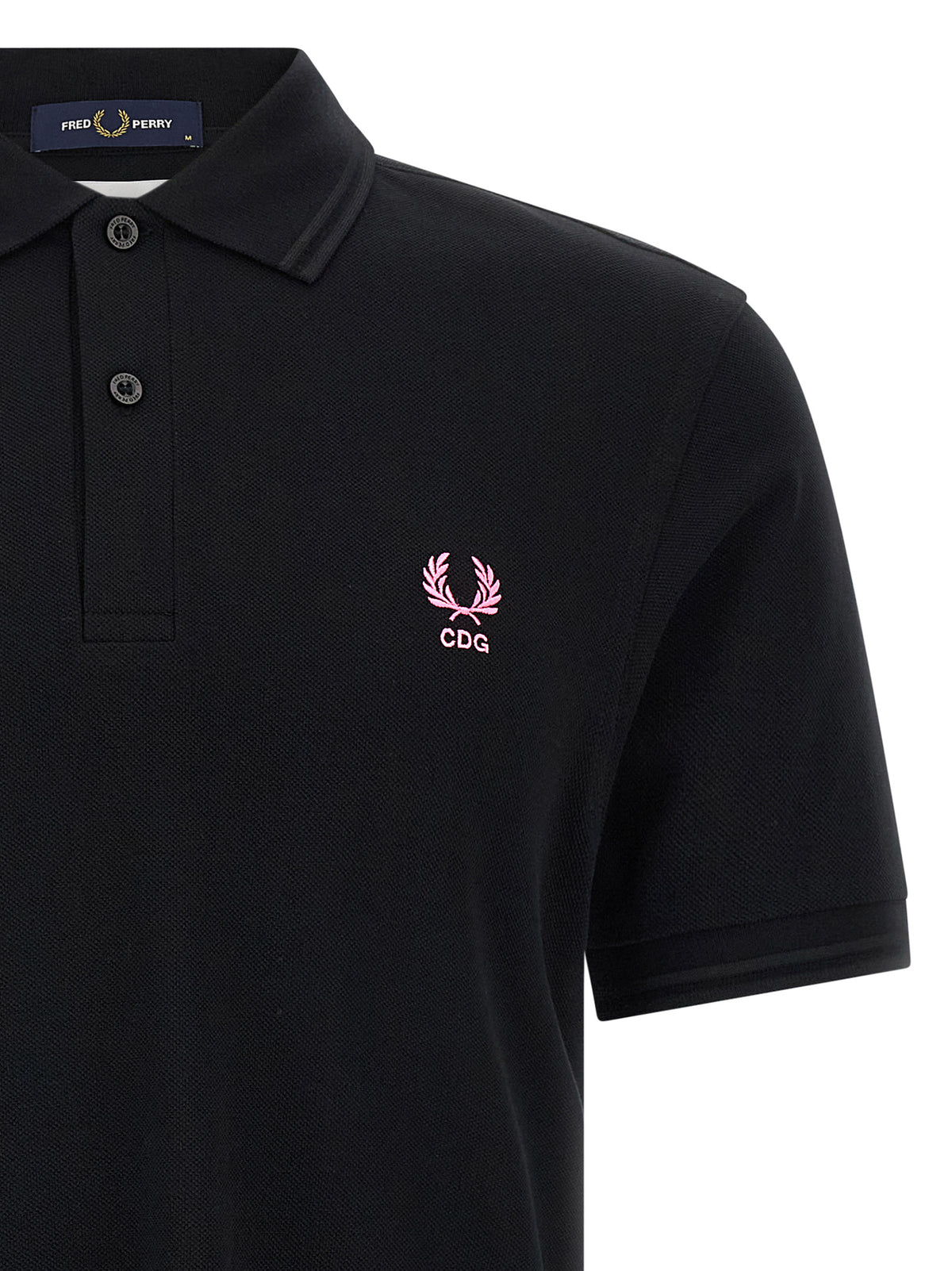 Comme Des Garçons Mehrfarbiges Baumwoll-Polohemd