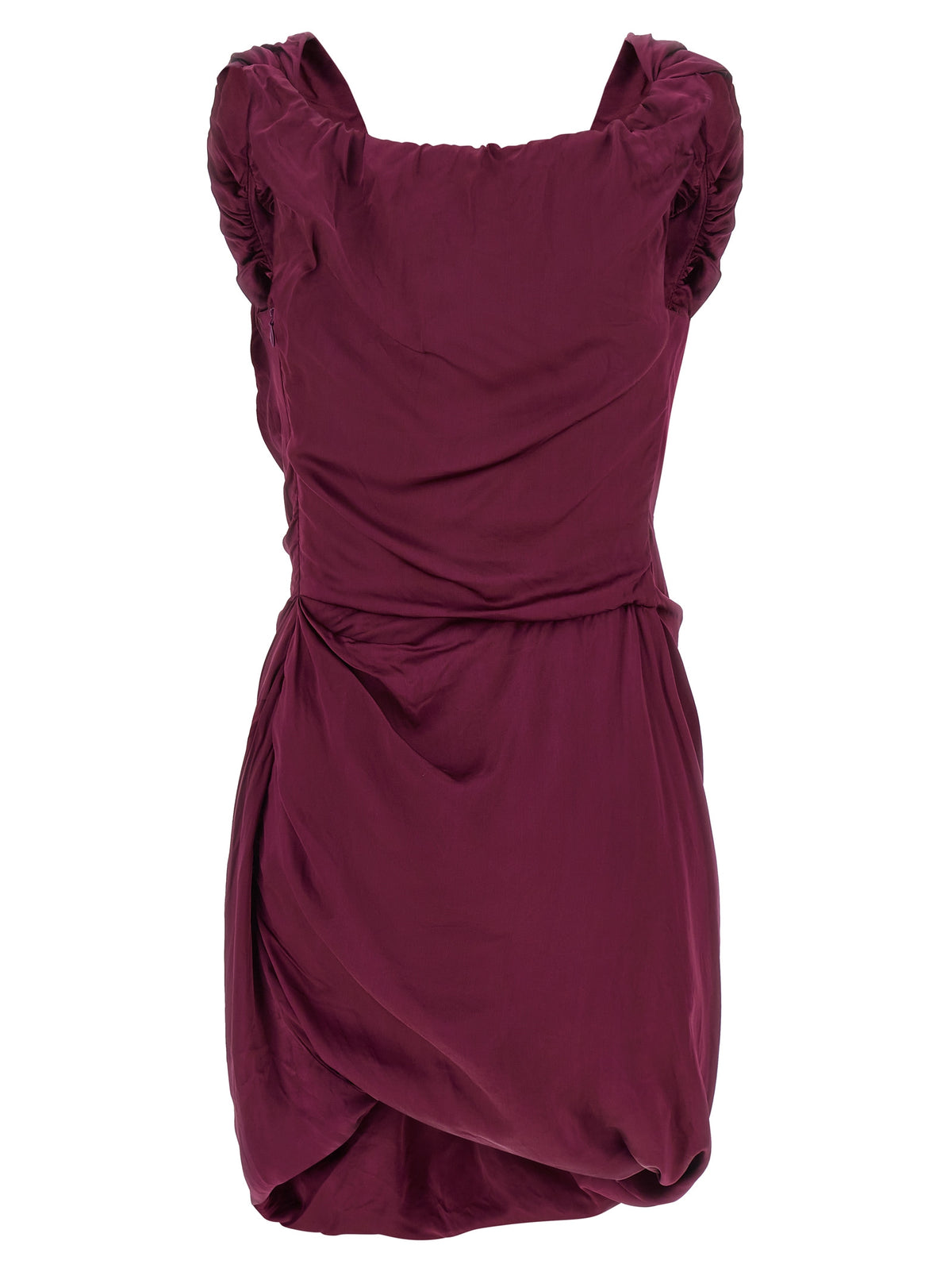 Vivienne Westwood Bordeaux Viskose Kurzes Kleid