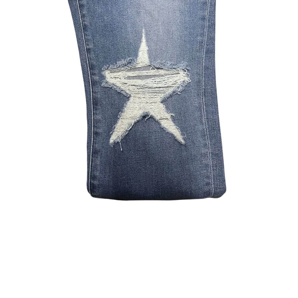 Philipp Plein Blaue Jeans für Damen aus Baumwolle