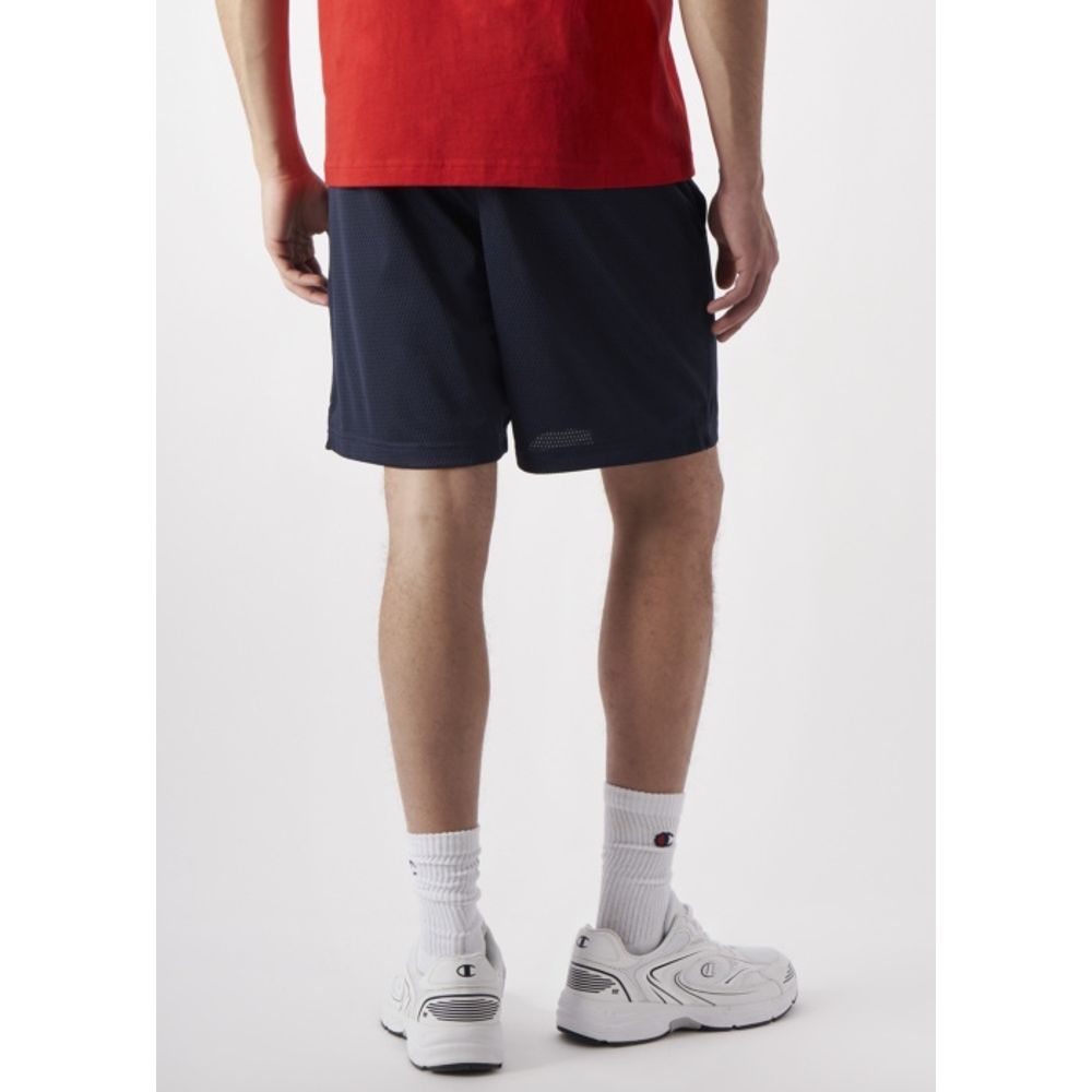 Champion Marineblaue Polyester-Bermudashorts