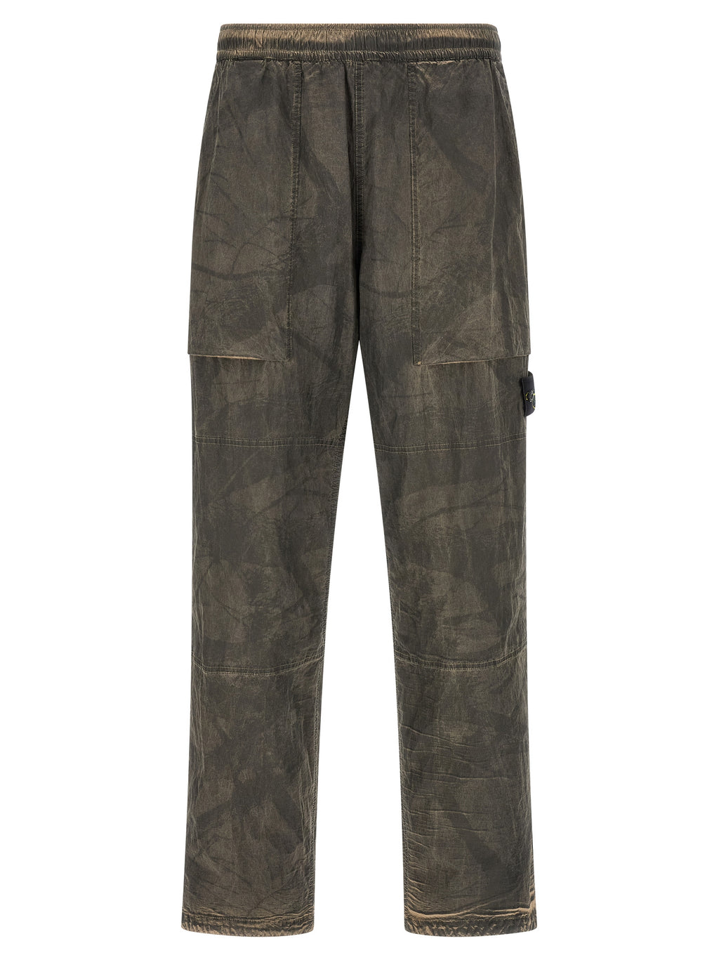 Stone Island Graue Freizeithose aus Polyamid