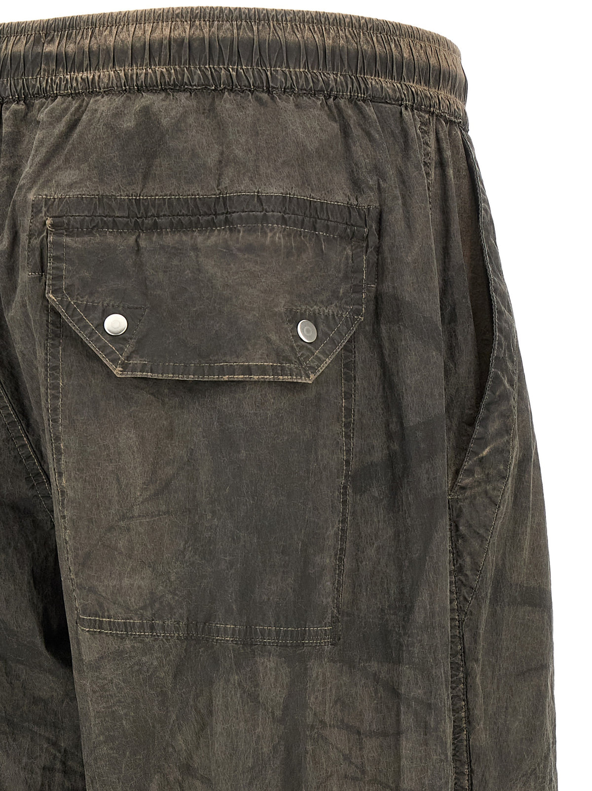 Stone Island Graue Freizeithose aus Polyamid