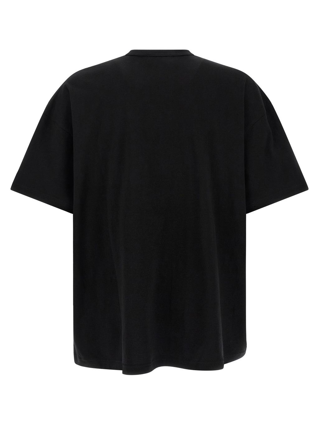 Comme Des Garçons Schwarzes Baumwoll-T-Shirt