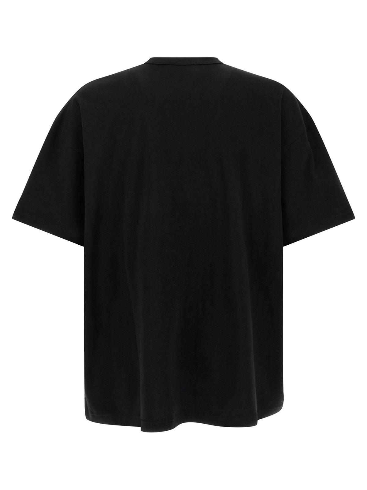 Comme Des Garçons Schwarzes Baumwoll-T-Shirt
