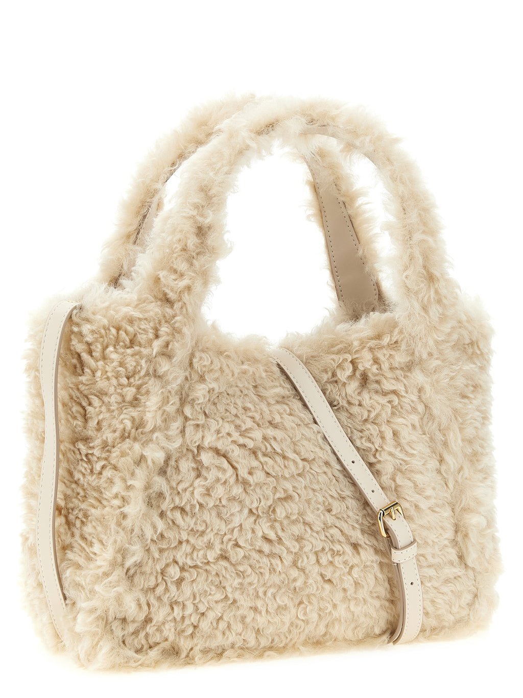 Stella McCartney Beige Polyester Tragetasche