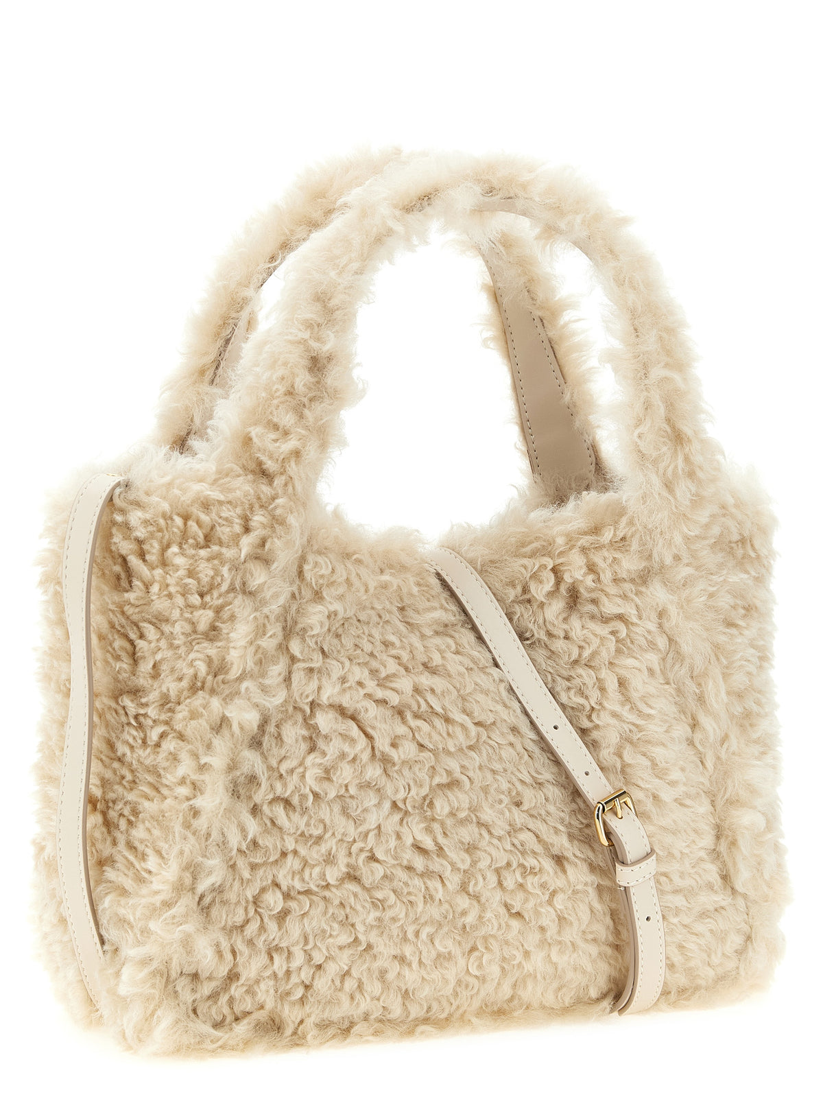 Stella McCartney Beige Polyester Tragetasche