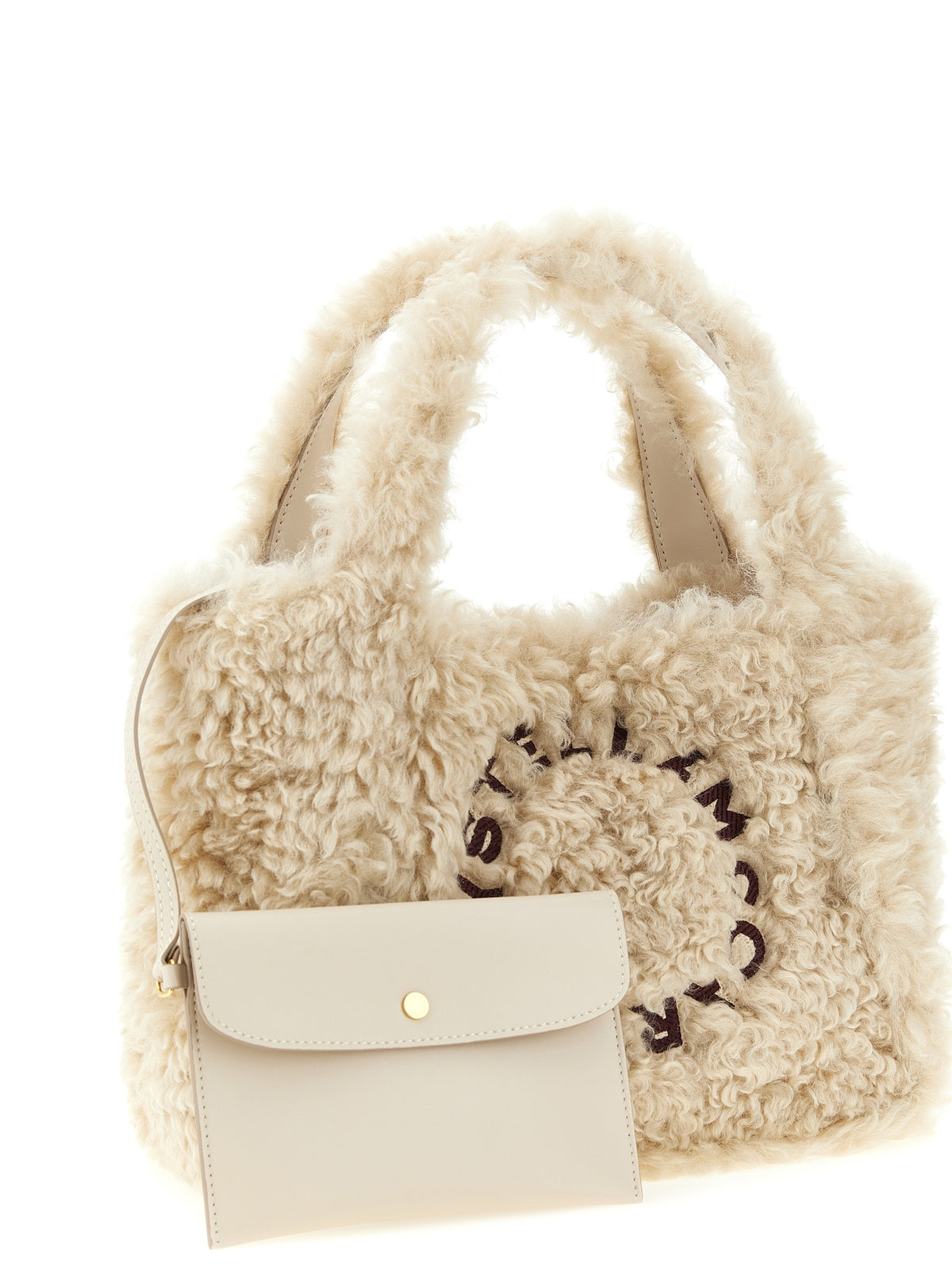 Stella McCartney Beige Polyester Tragetasche