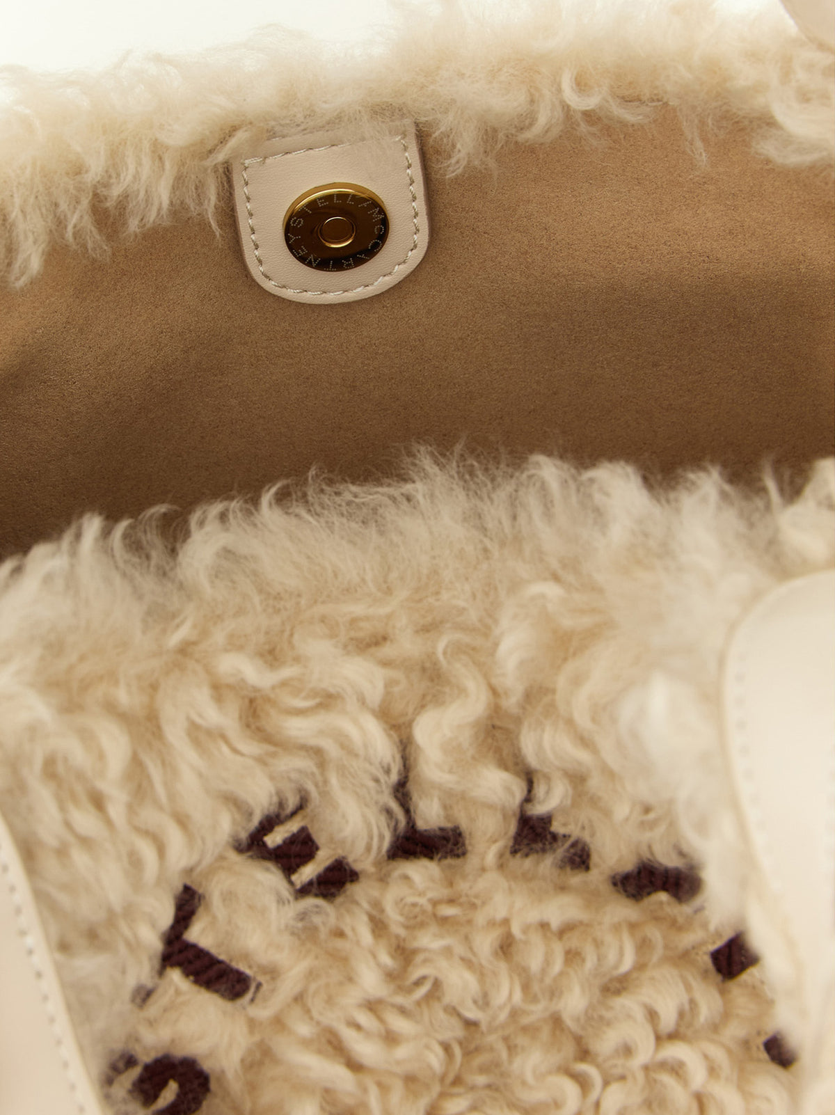 Stella McCartney Beige Polyester Tragetasche