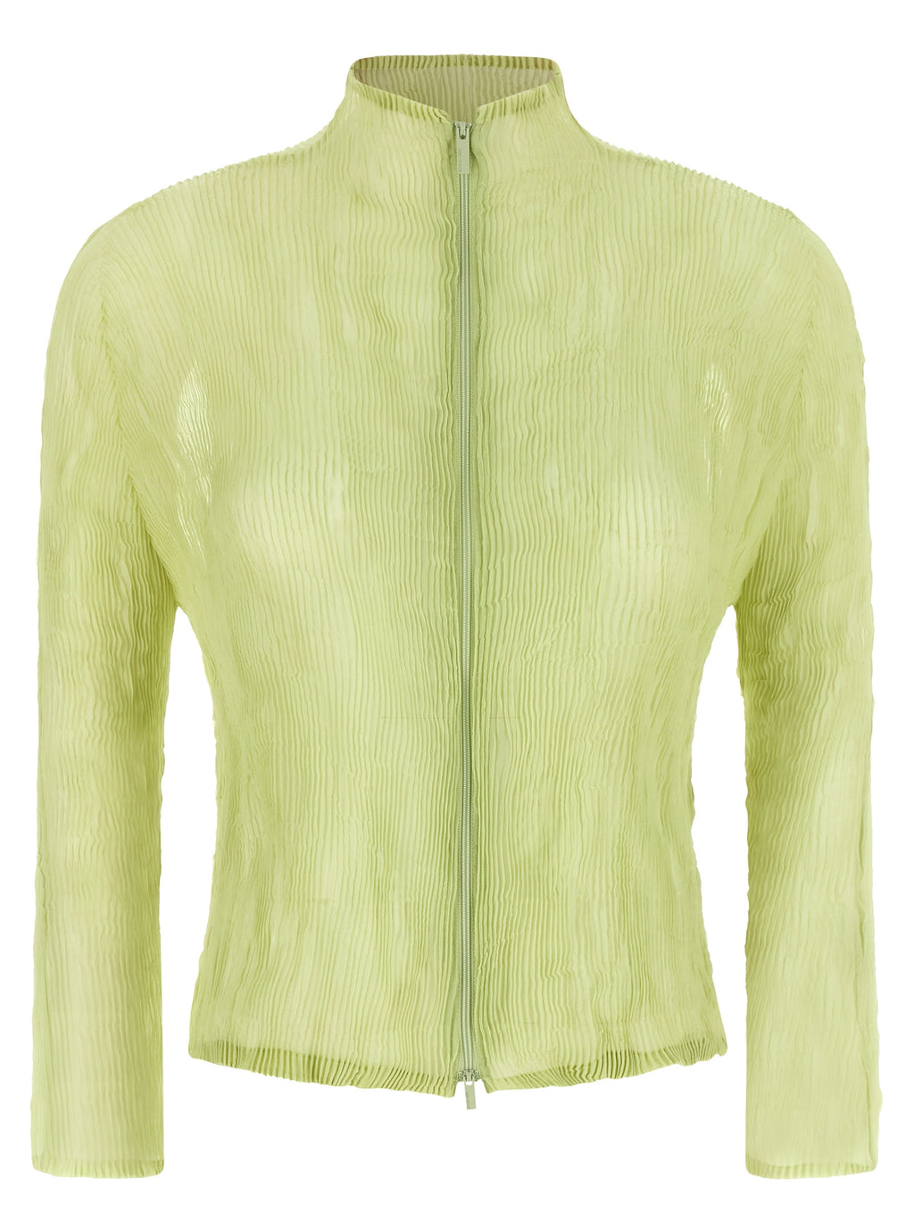 Issey Miyake Bicolor Polyester-Cardigan