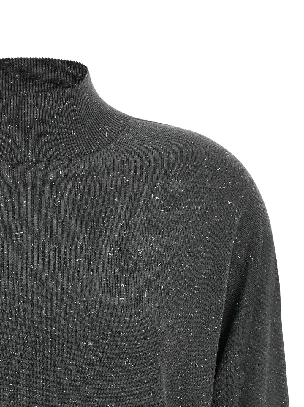 Peserico Gray Virgin Wool Cardigan