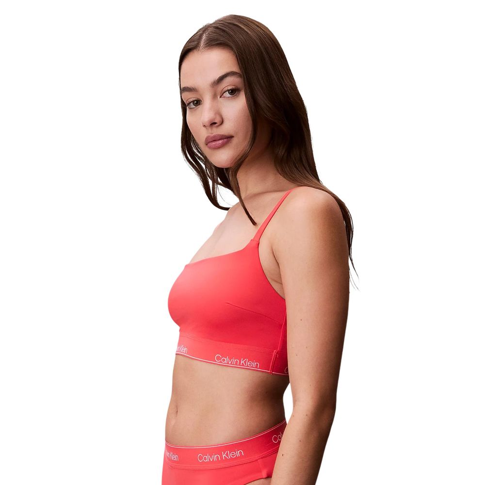 Calvin Klein Jeans Orangefarbener Bikini aus recyceltem Polyester