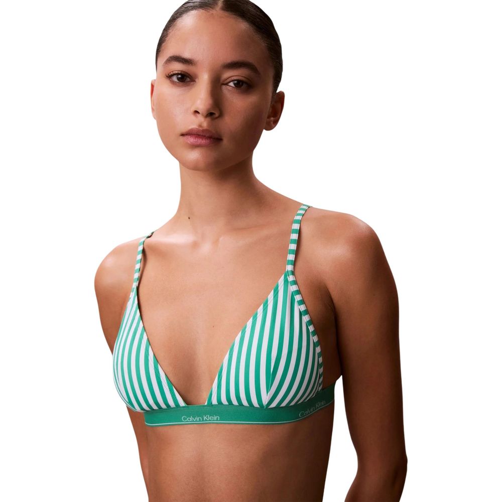 Calvin Klein Jeans Bicolor Bikini aus recyceltem Polyester