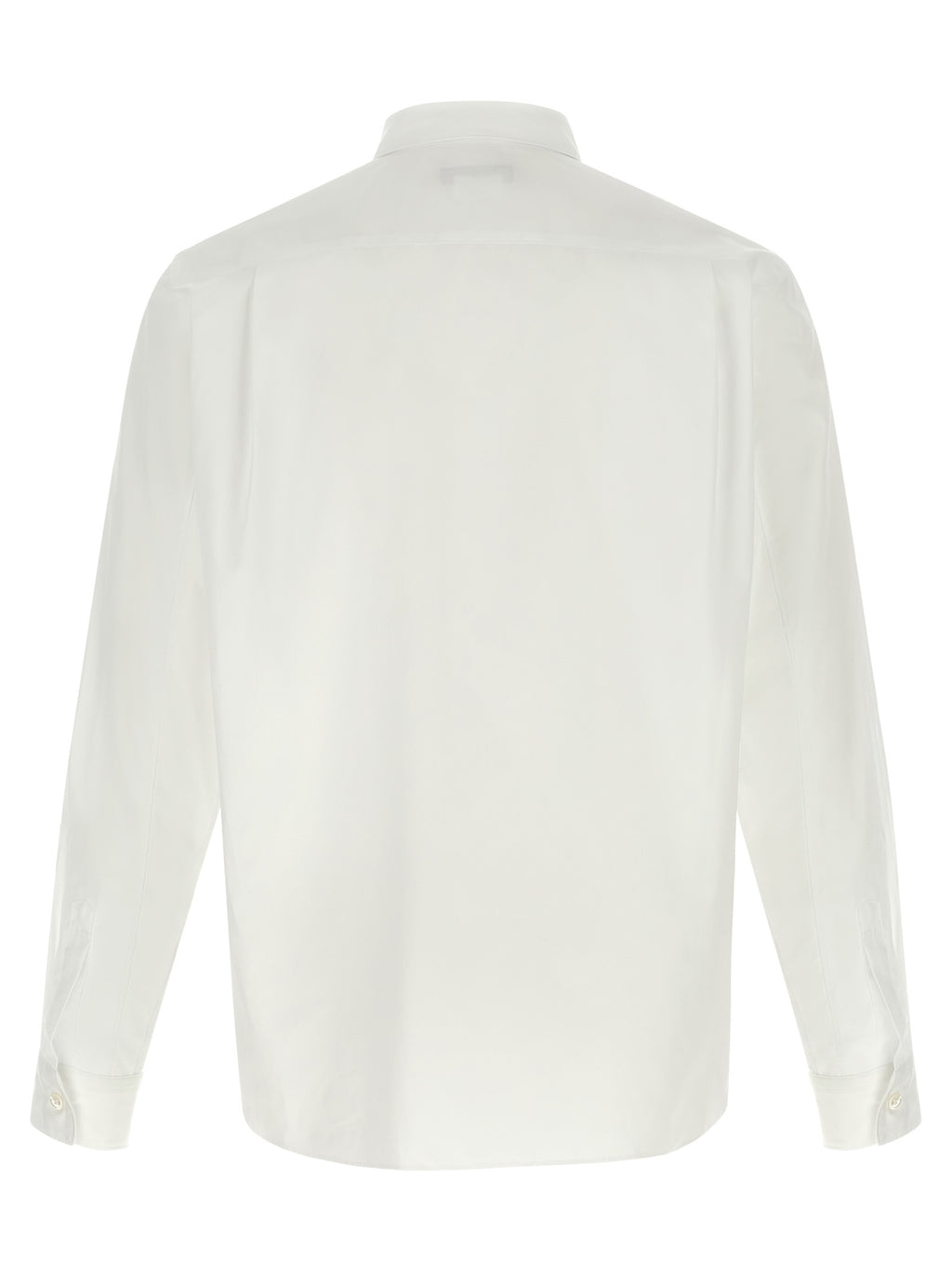 Comme Des Garçons Weiße Baumwollbluse