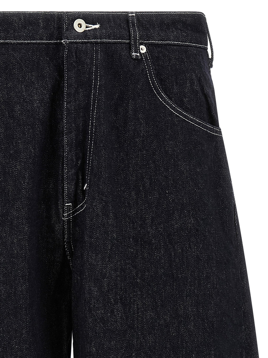Comme Des Garçons Blaue Baumwoll-Jeans aus Denim
