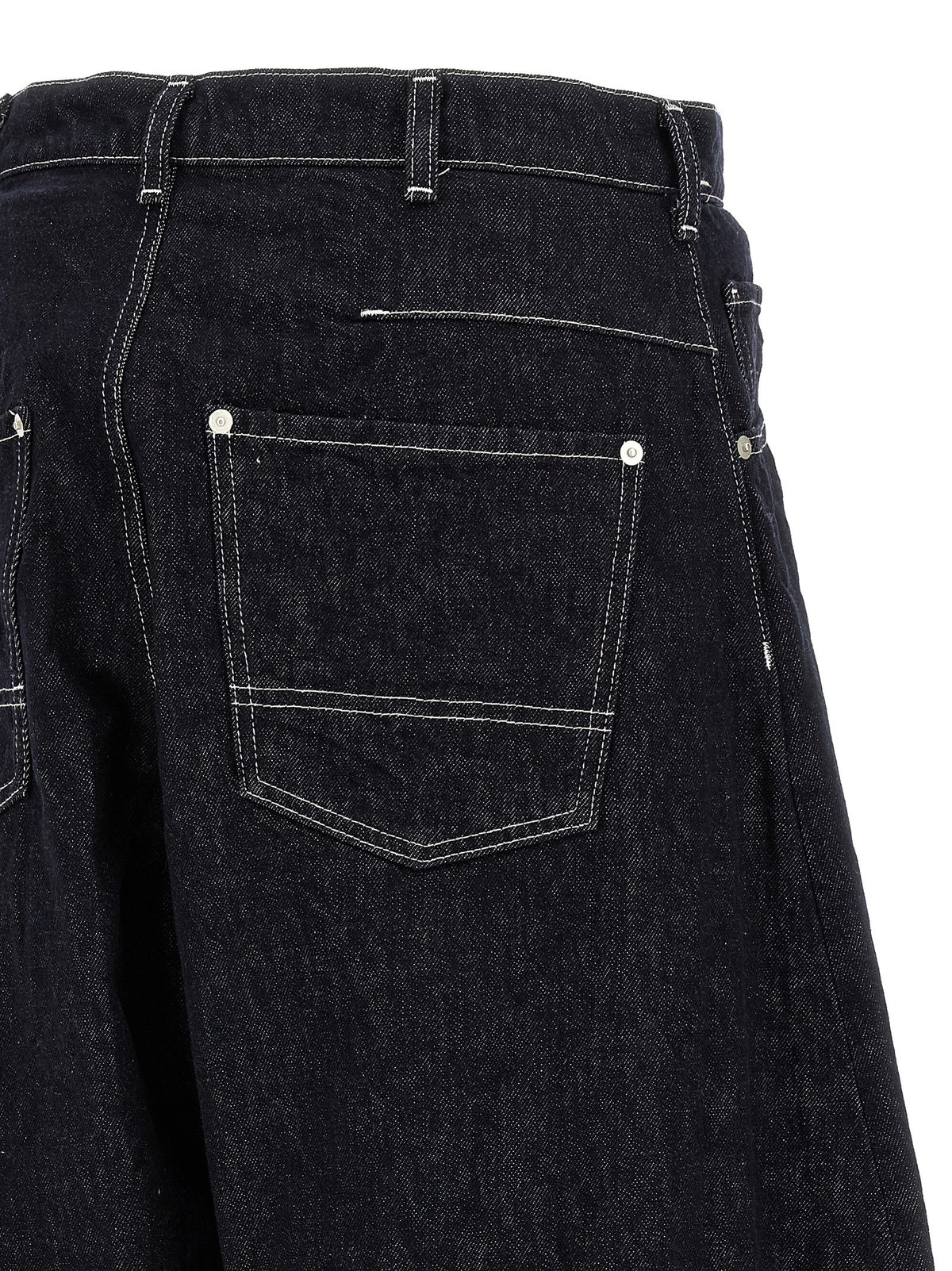 Comme Des Garçons Blaue Baumwoll-Jeans aus Denim