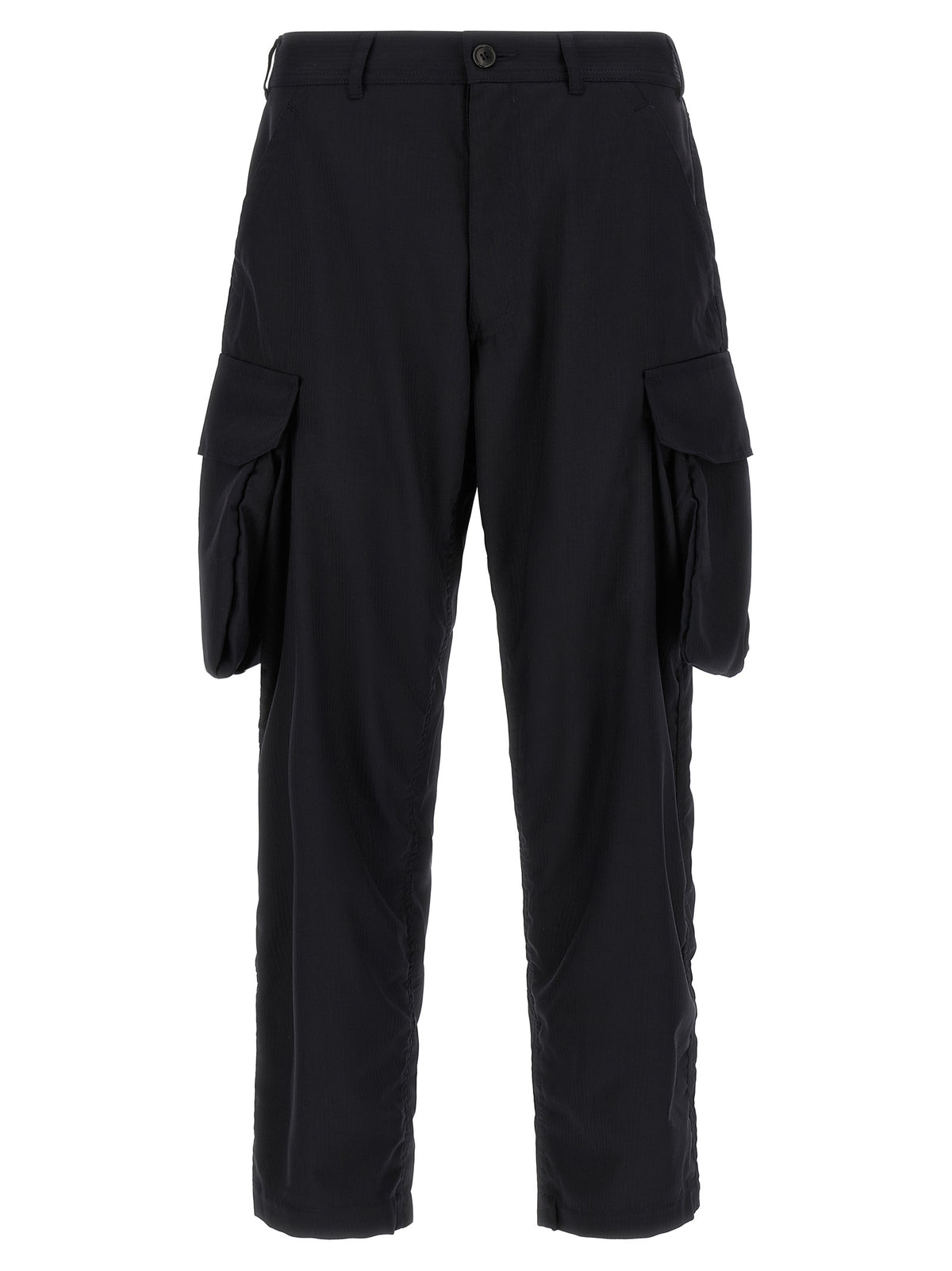 Comme Des Garçons Blaue Polyester-Cargohose