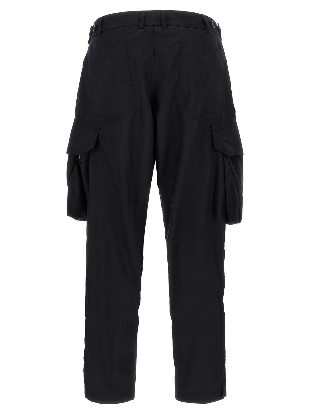 Comme Des Garçons Blaue Polyester-Cargohose