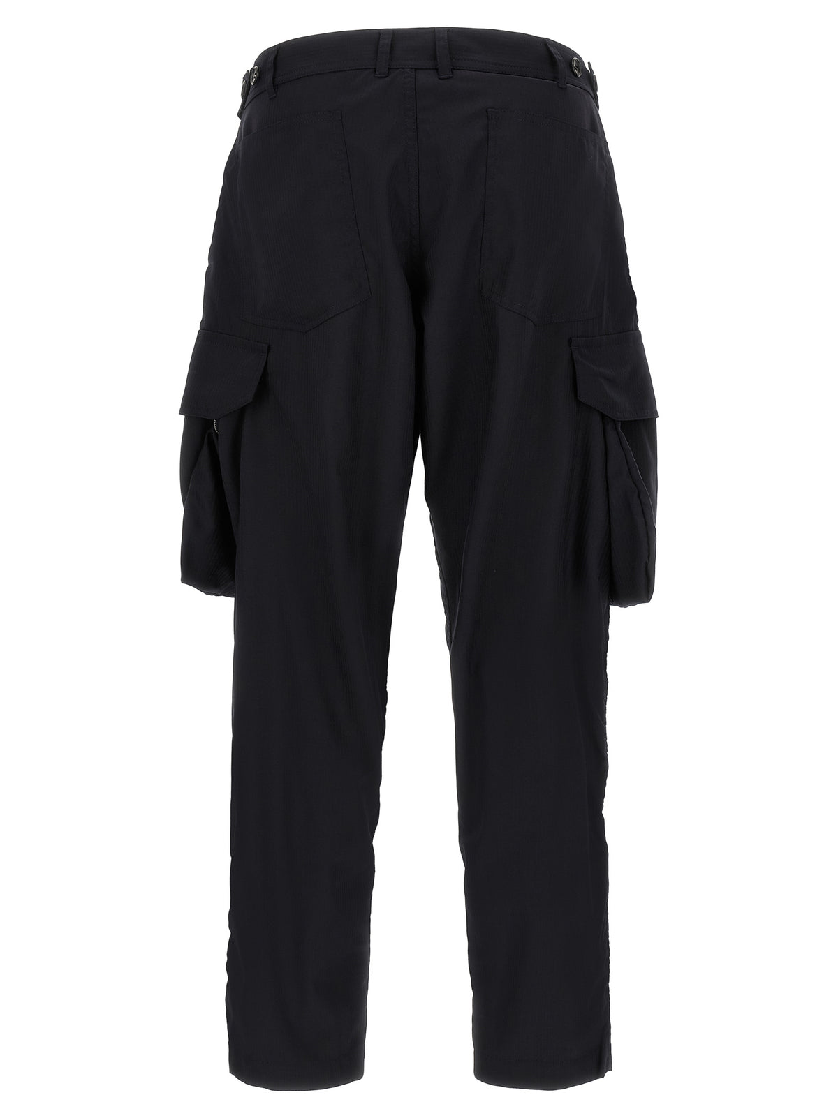 Comme Des Garçons Blaue Polyester-Cargohose