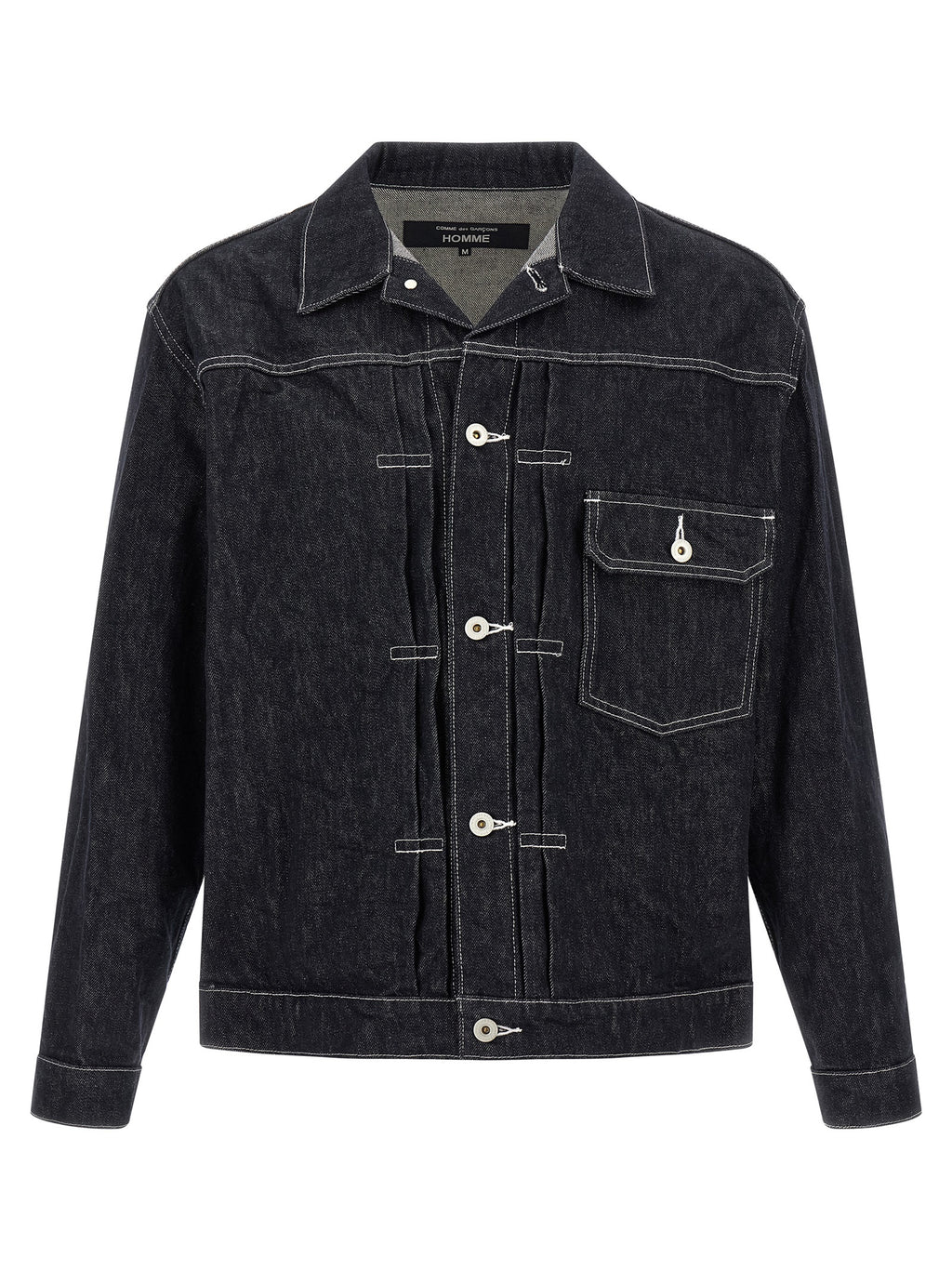 Comme Des Garçons Jeansjacke aus blauer Baumwolle
