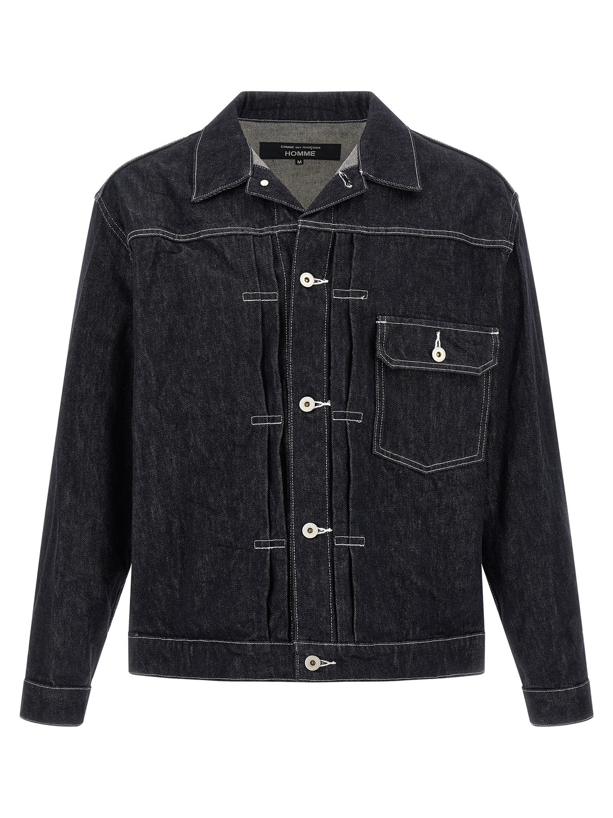 Comme Des Garçons Jeansjacke aus blauer Baumwolle