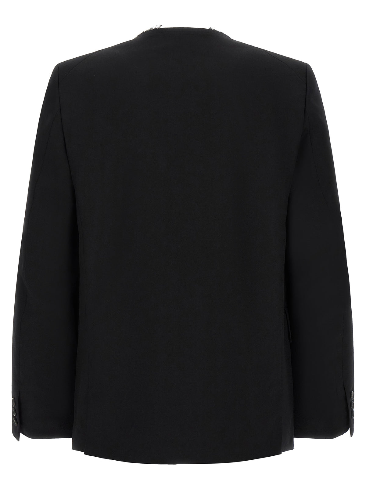 Comme Des Garçons Schwarzer Blazer aus Wolle