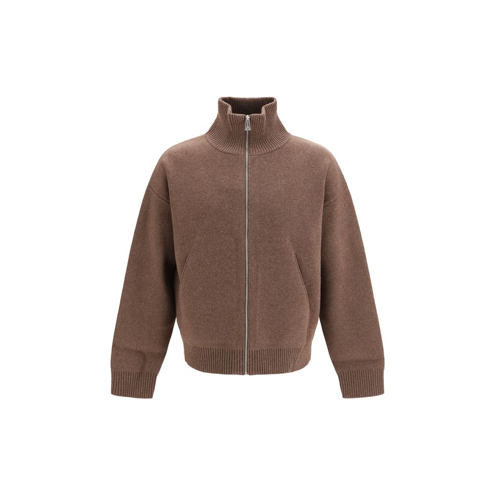 Axel Arigato Braunes Woll-Oves-Aries-Sweatshirt