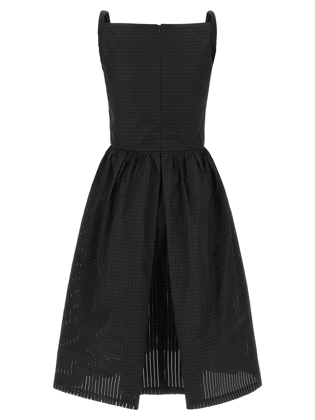 Vivienne Westwood schwarzes Midikleid aus Polyester