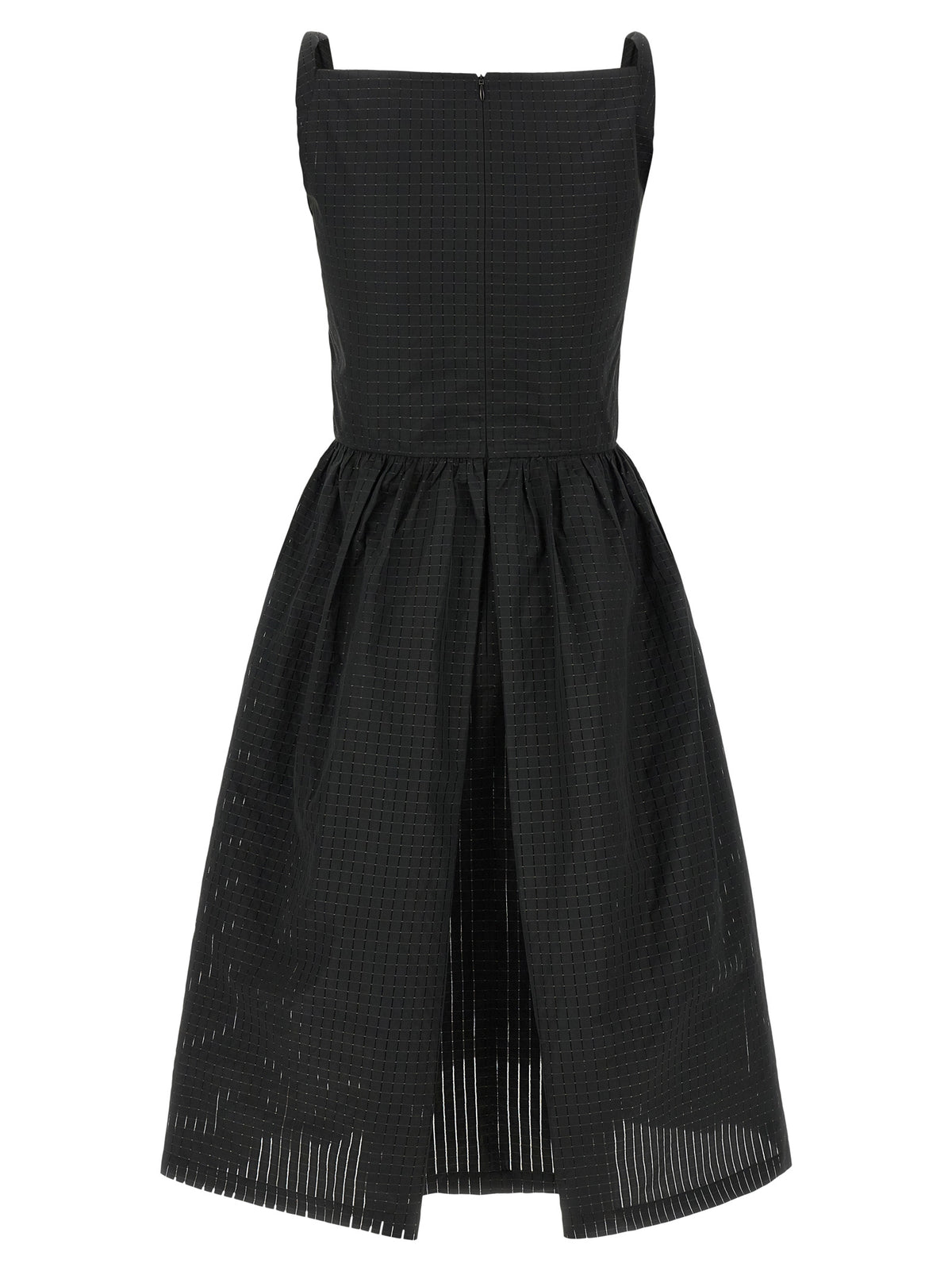 Vivienne Westwood schwarzes Midikleid aus Polyester