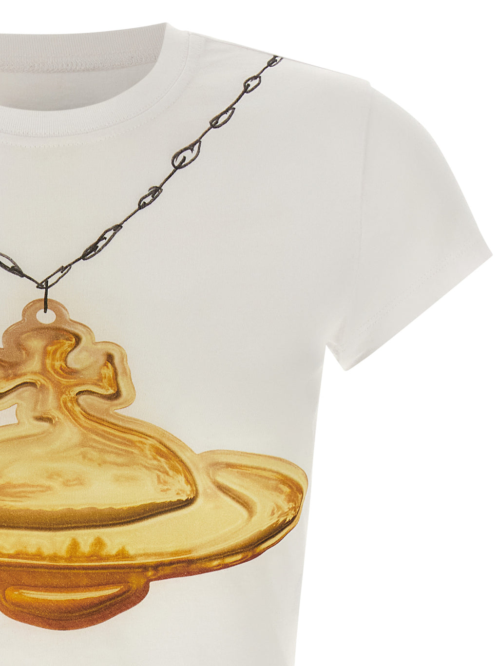 Vivienne Westwood Weißes Baumwoll-T-Shirt