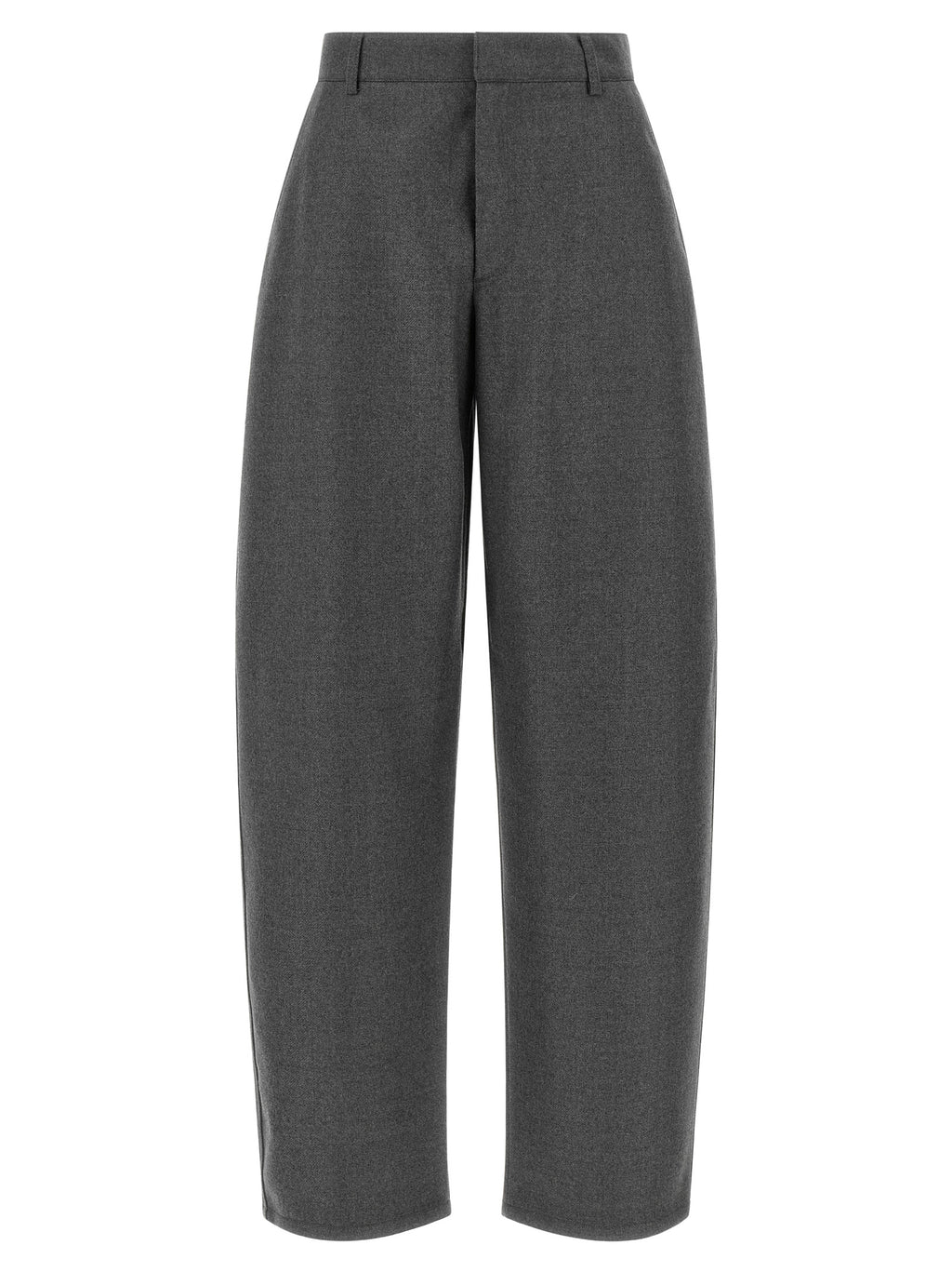 Armarium Grau Reine Wolle Freizeithose
