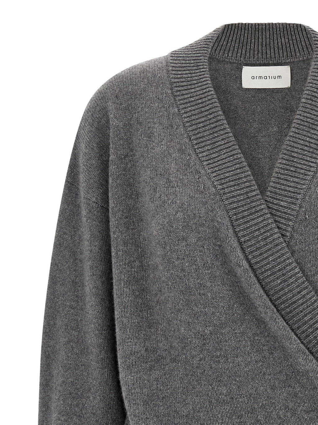 Armarium Graue Wollstrickjacke