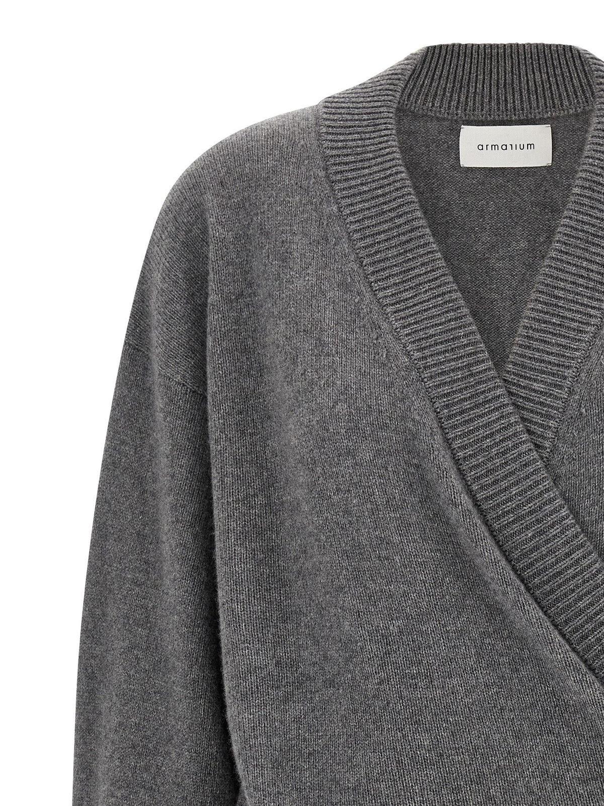 Armarium Graue Wollstrickjacke