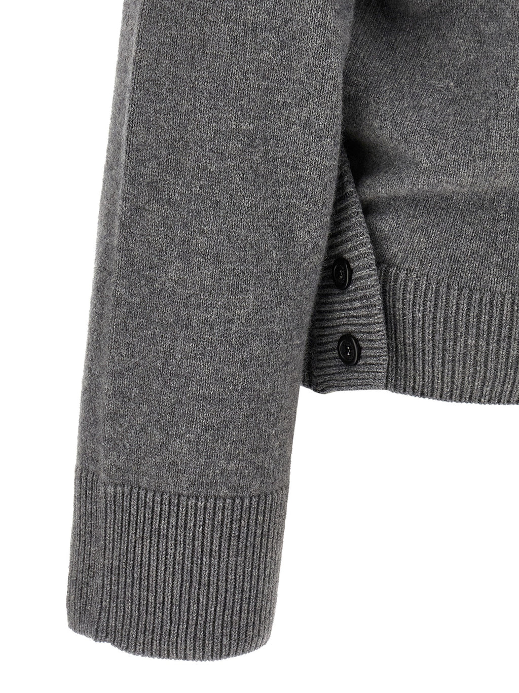Armarium Graue Wollstrickjacke
