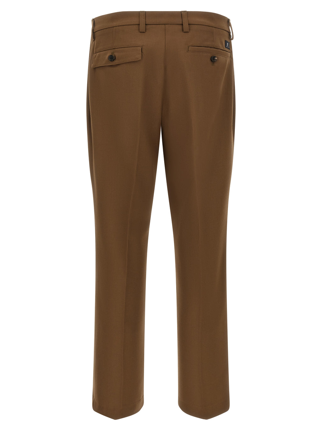 Abteilung 5 Braune Chino-Hose aus Polyester