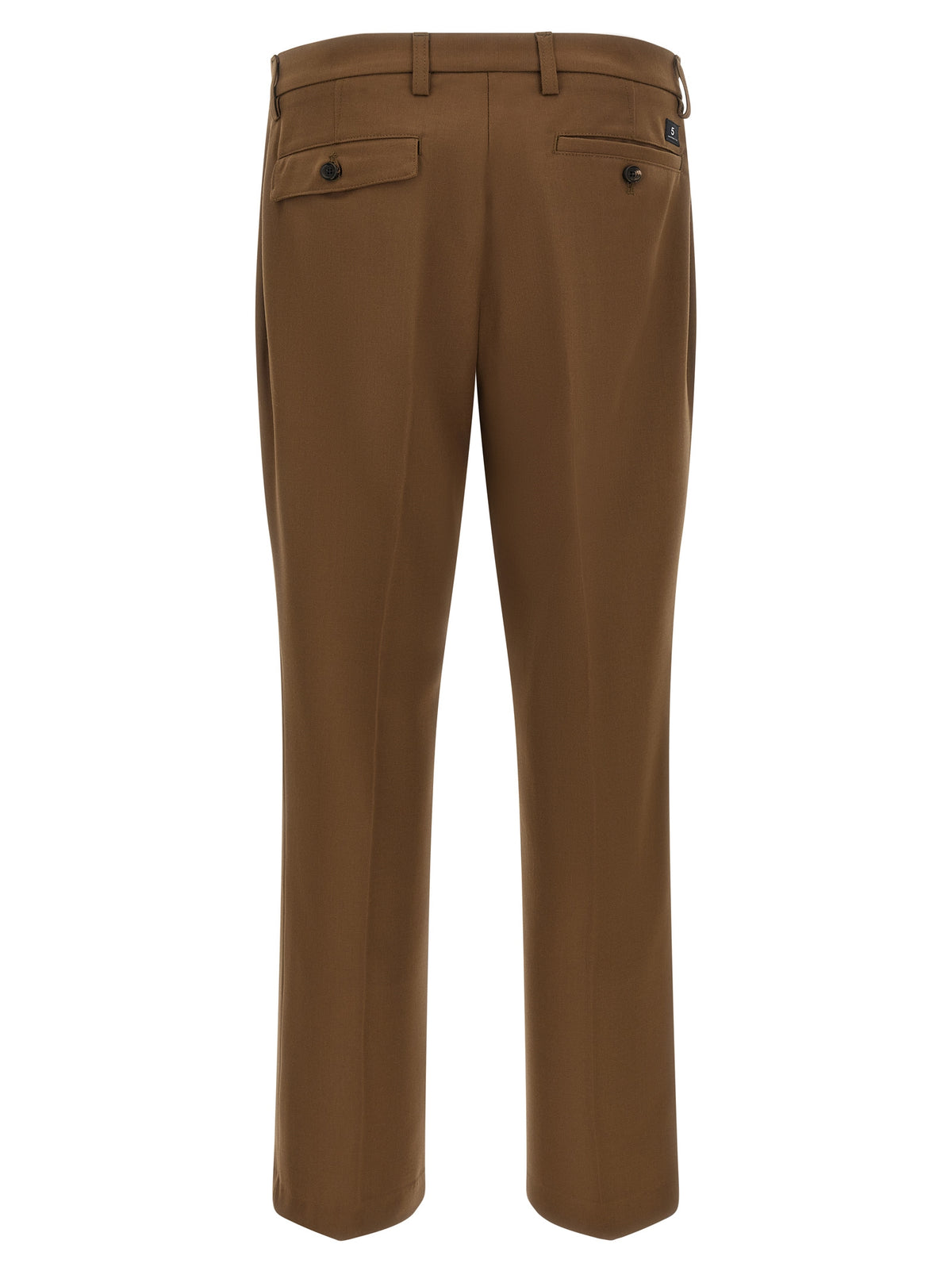 Abteilung 5 Braune Chino-Hose aus Polyester