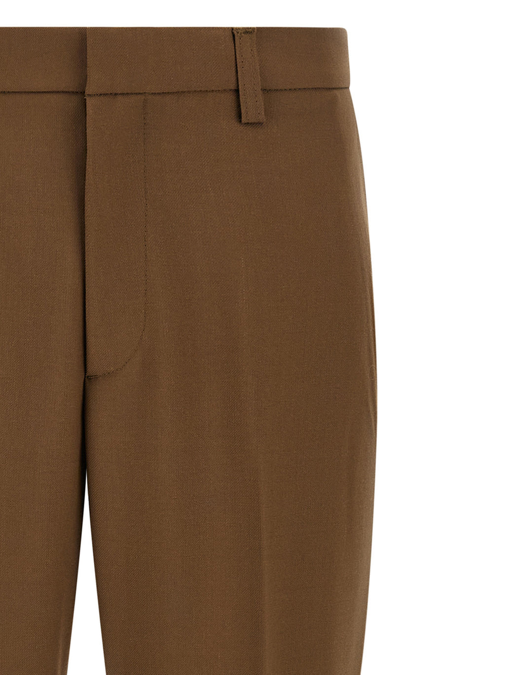 Abteilung 5 Braune Chino-Hose aus Polyester
