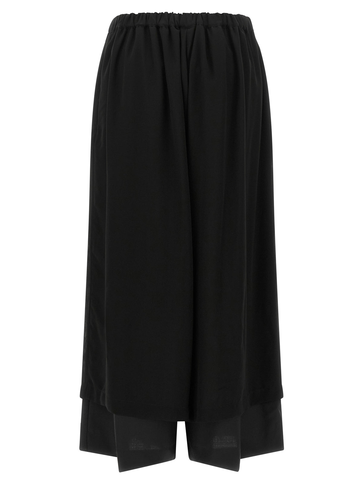 Comme Des Garçons Freizeithose aus schwarzer Wolle