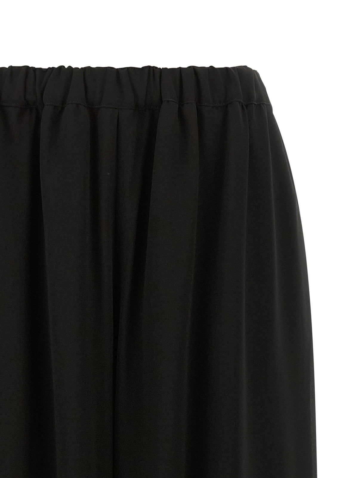 Comme Des Garçons Freizeithose aus schwarzer Wolle