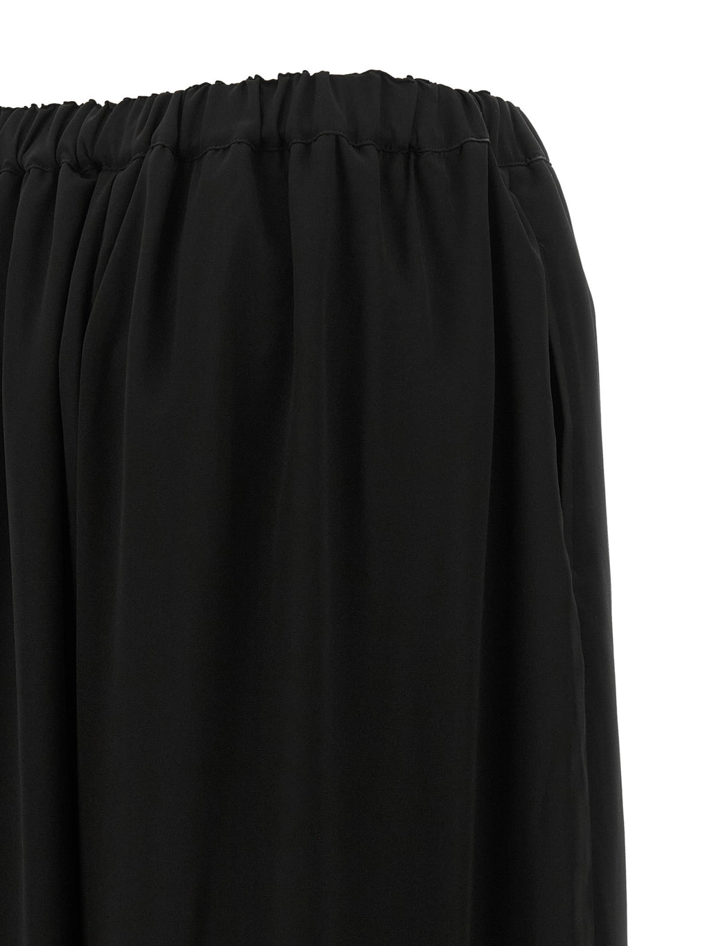 Comme Des Garçons Freizeithose aus schwarzer Wolle