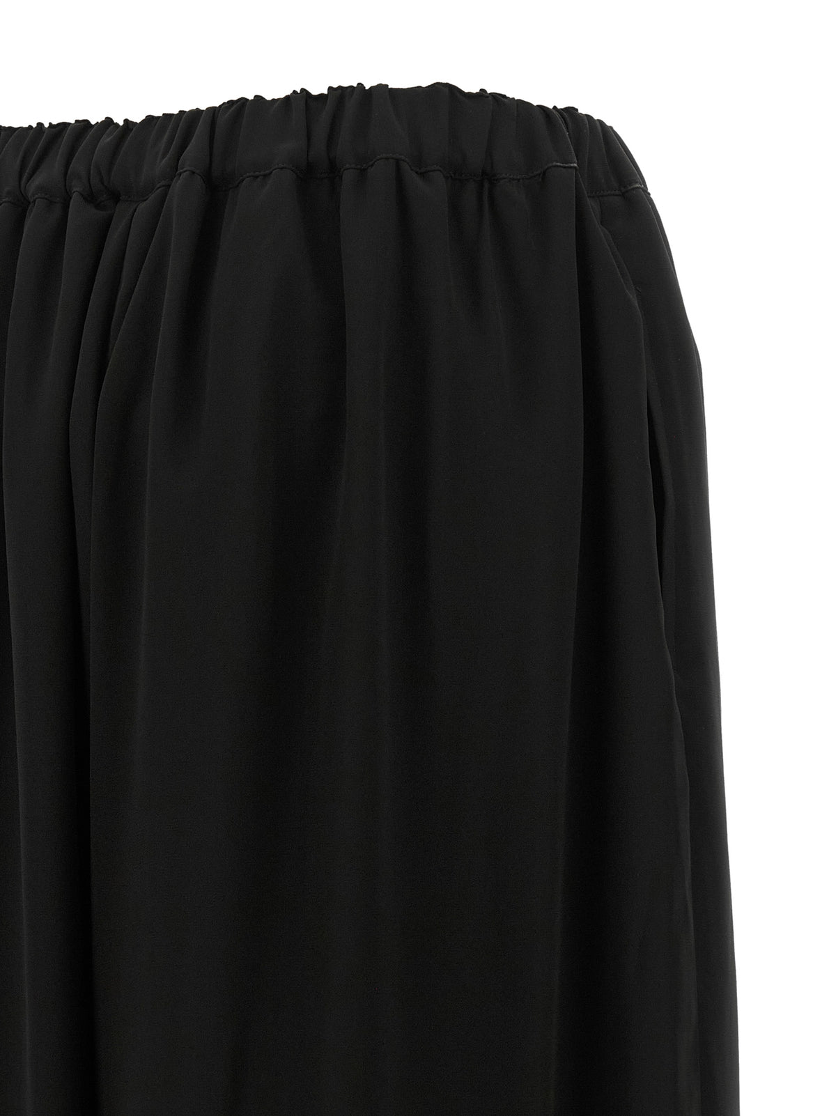 Comme Des Garçons Freizeithose aus schwarzer Wolle