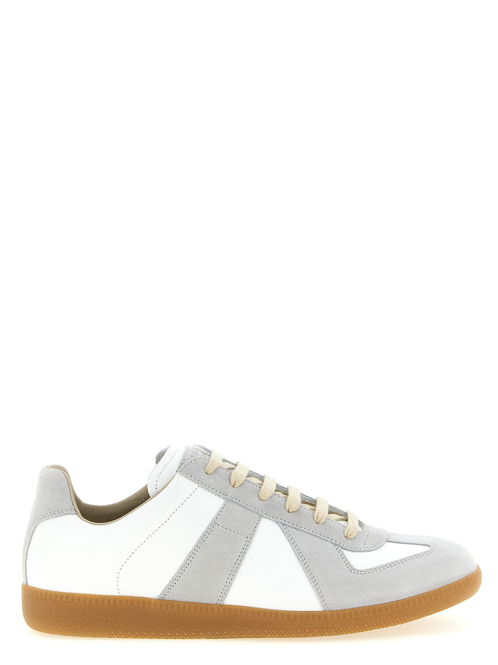 Maison Margiela Weiße Kalbsleder-Sneaker