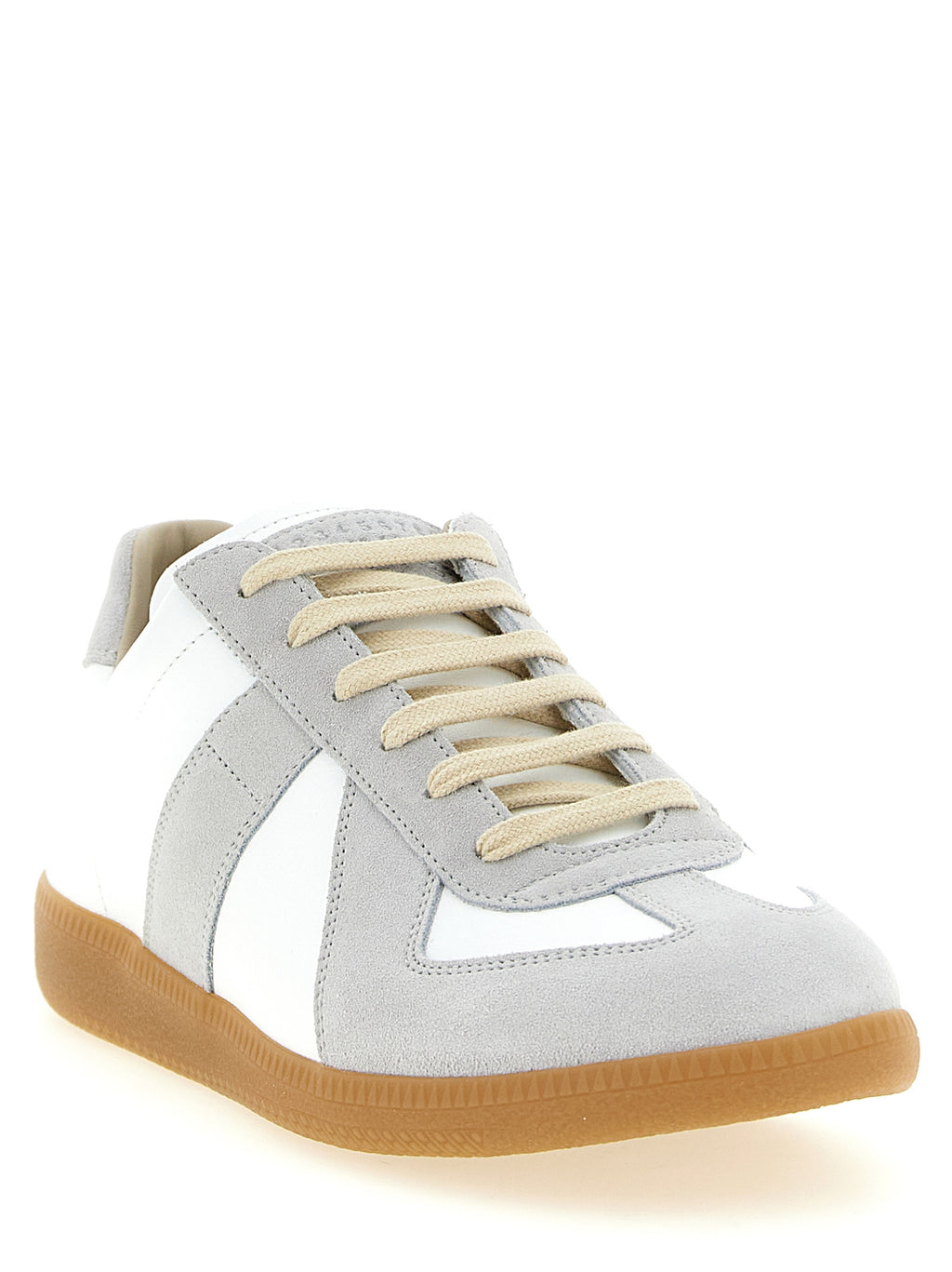 Maison Margiela Weiße Kalbsleder-Sneaker