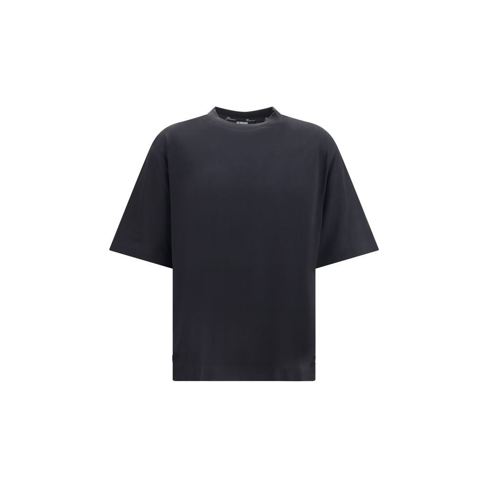 Jacquemus Schwarzes Papier-T-Shirt