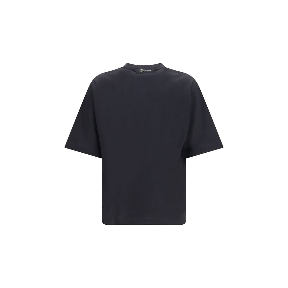 Jacquemus Schwarzes Papier-T-Shirt